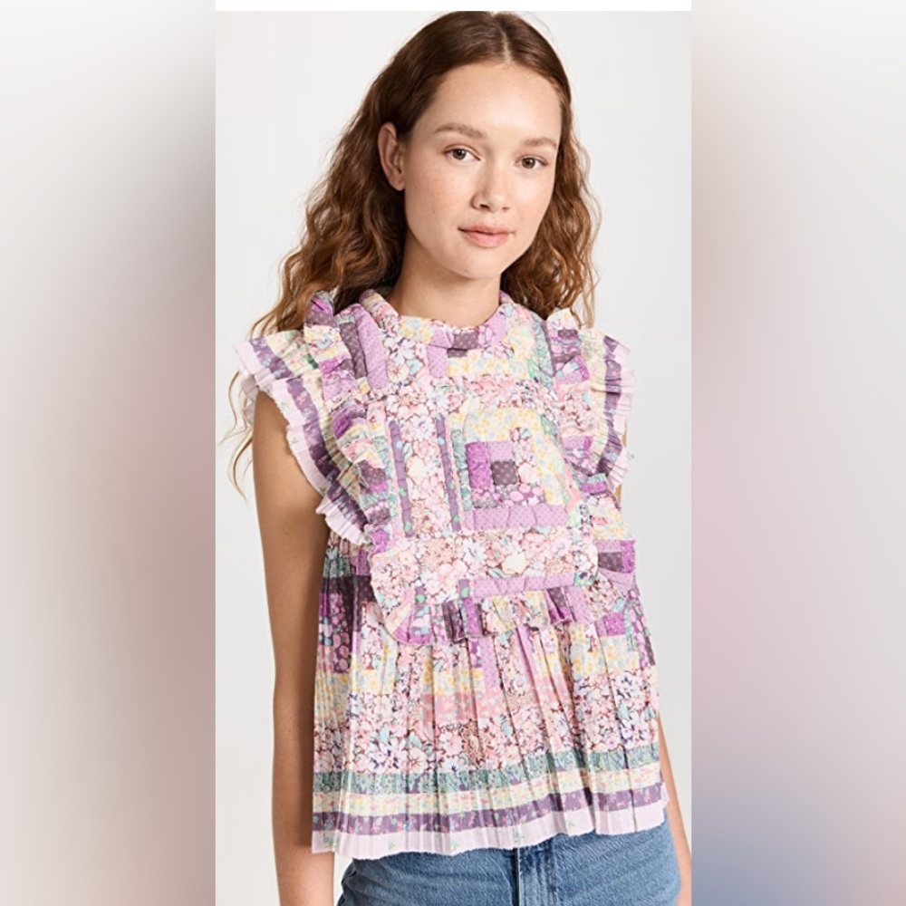 Sea New York. Naya Print Flutter Sleeve Top